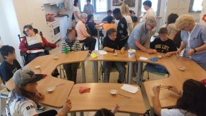 La scuola Scniavinato al centro diurno del Piccolo Rifugio