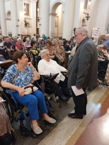 Teresa D'Oria, Ornella Marchese e don Antonio Guidolin al Giubileo del Piccolo Rifugio