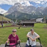 Daniela e Paola del Piccolo Rifugio di San Donà a San Martino di Castrozza